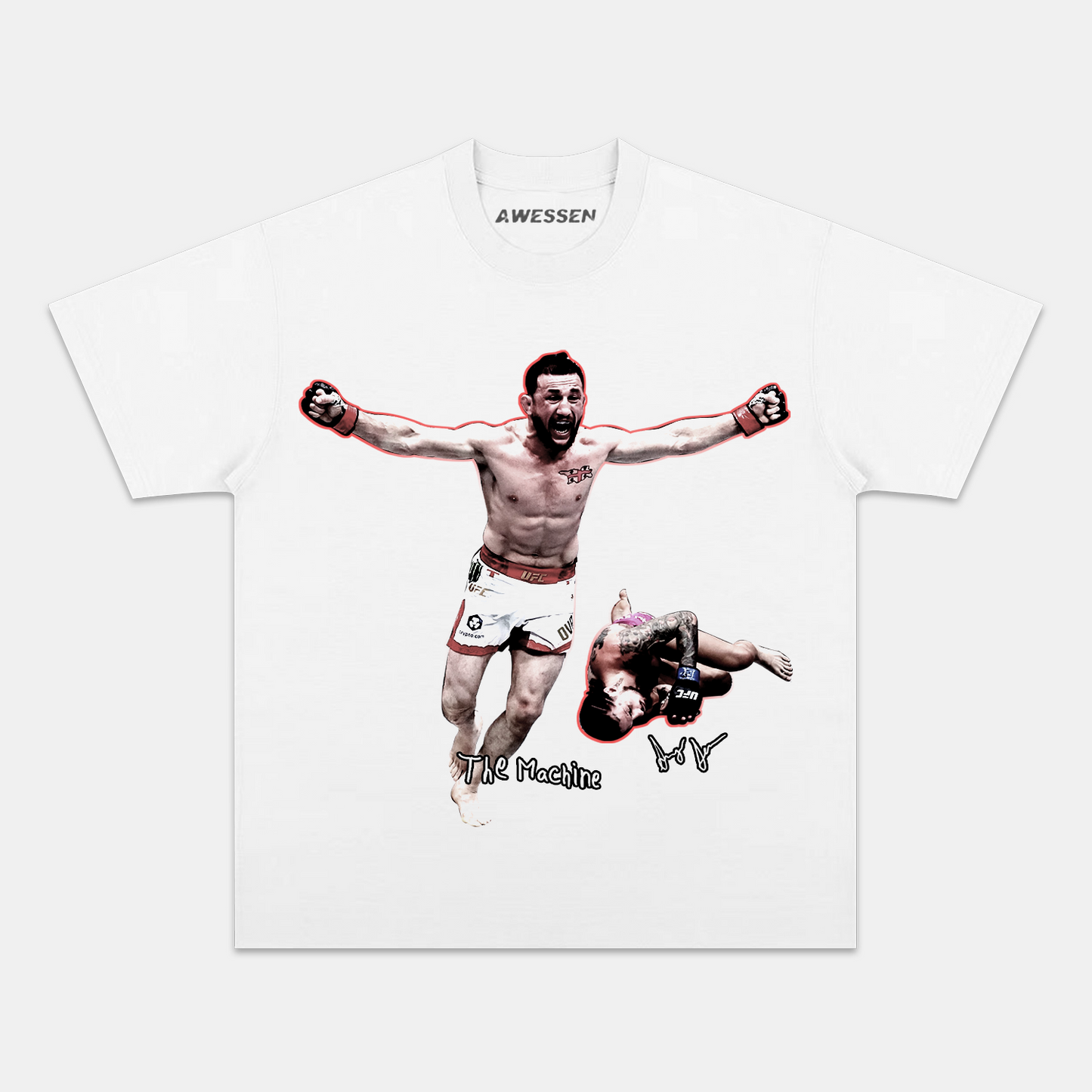 MERAB DVALISHVILI VS SEAN O-MALLEY TEE Style001 - clothing by TeeHivey.com (Image 3)