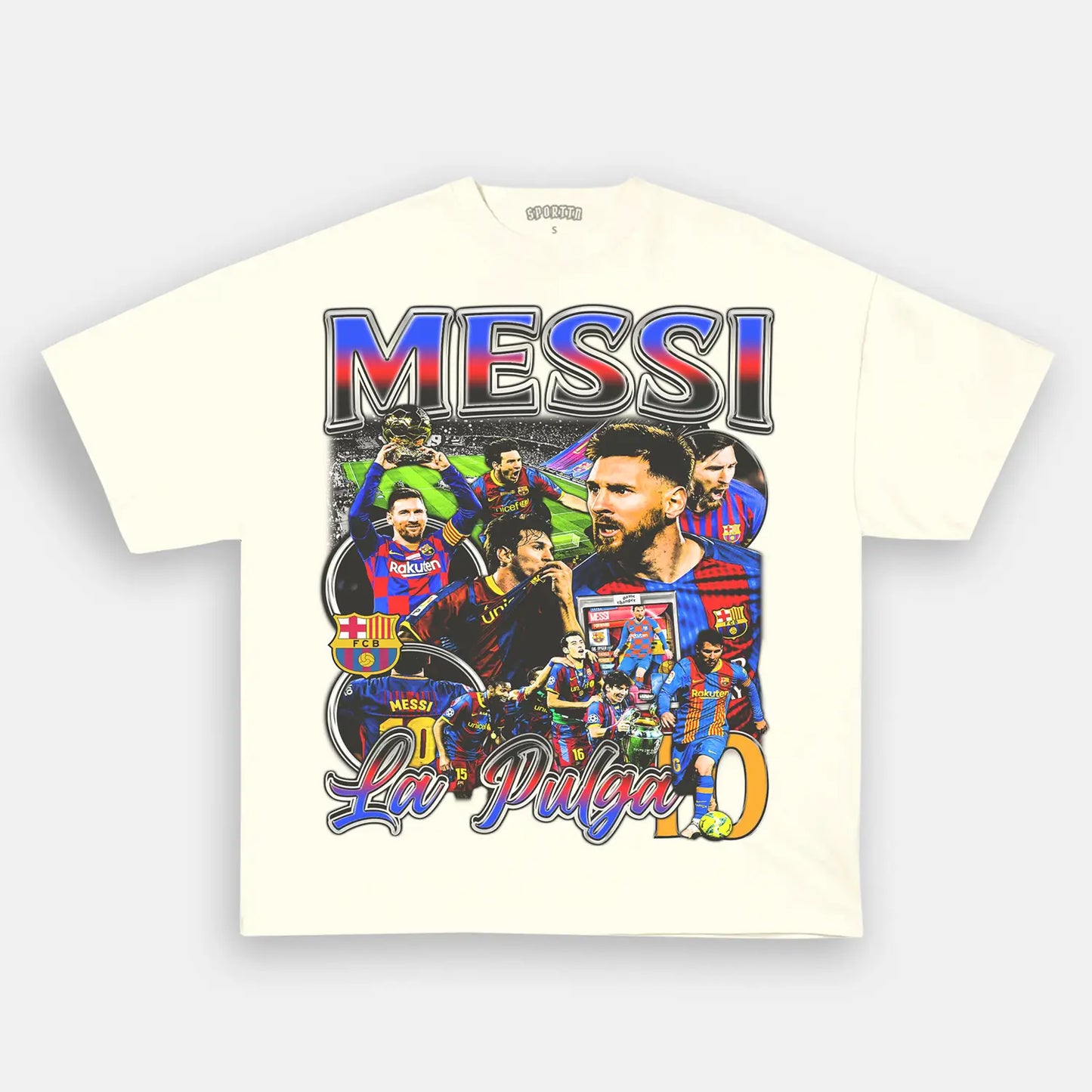 MESSI - BARCELONA TEE Style002 - clothing by TeeHivey.com (Image 4)