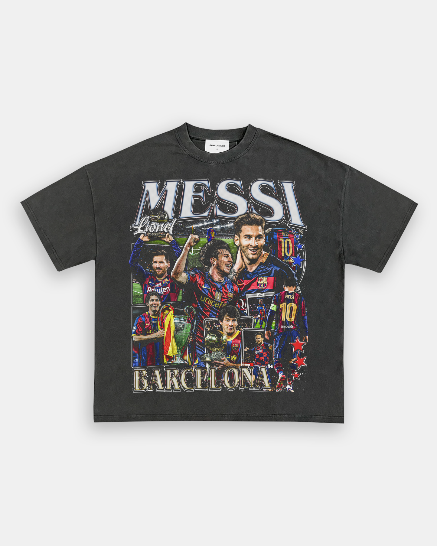 MESSI - BARCELONA V2 TEE Style001 - clothing by TeeHivey.com (Image 1)