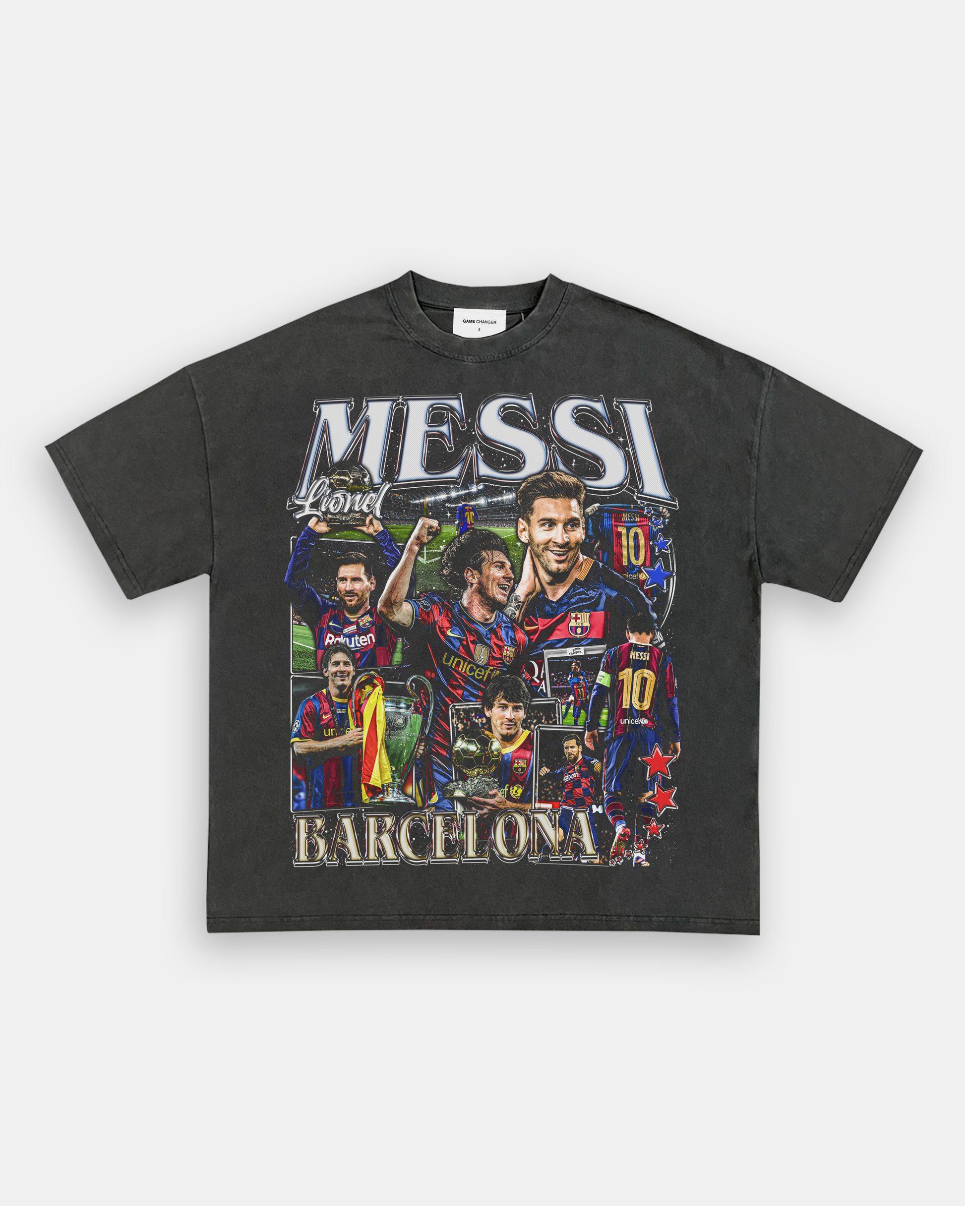 MESSI - BARCELONA V2 TEE Style001 - clothing by TeeHivey.com (Image 1)