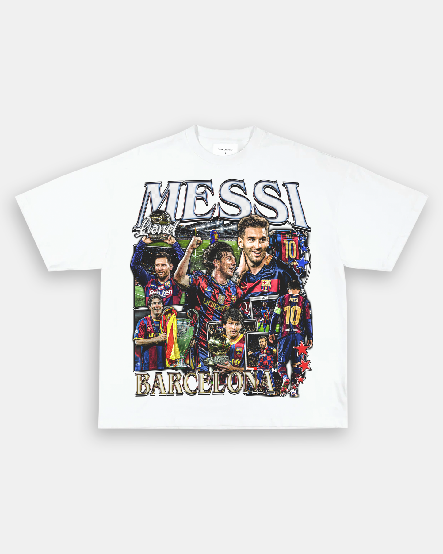 MESSI - BARCELONA V2 TEE Style001 - clothing by TeeHivey.com (Image 2)