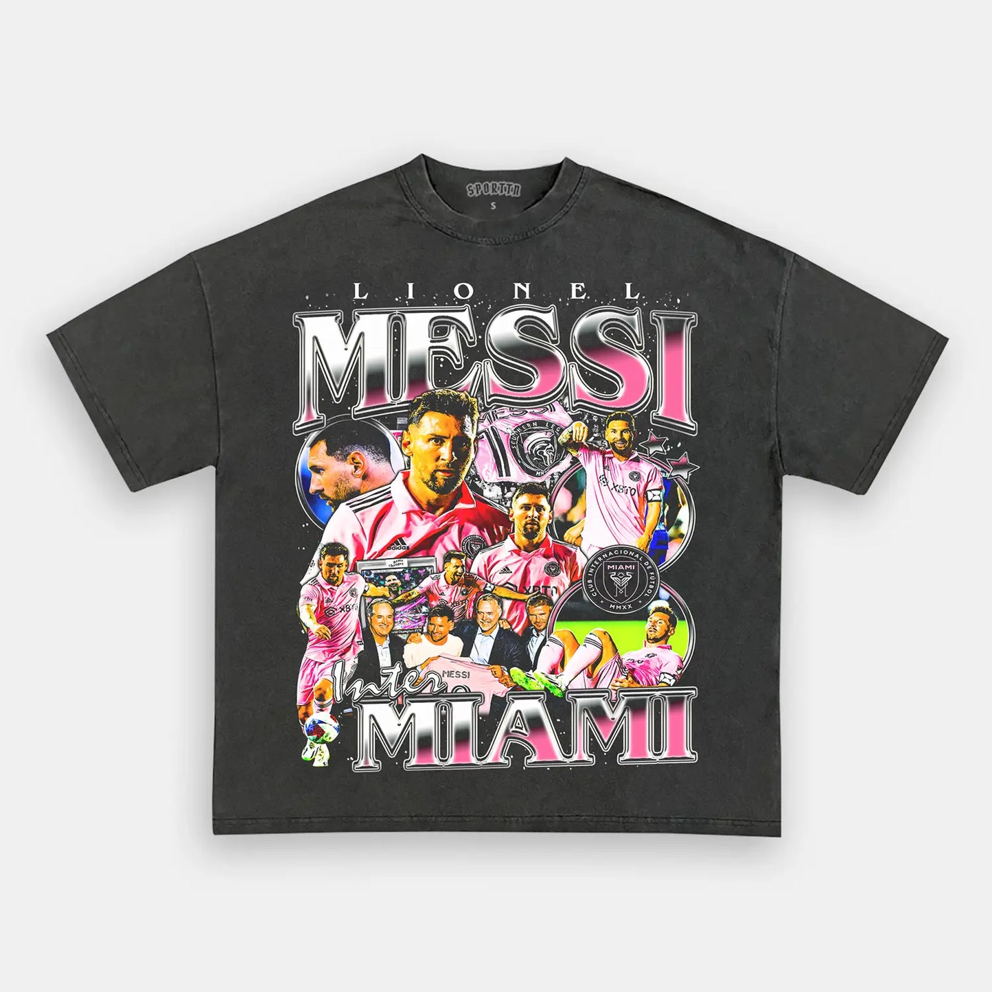 MESSI - INTER MIAMI TEE Style002 - clothing by TeeHivey.com (Image 2)