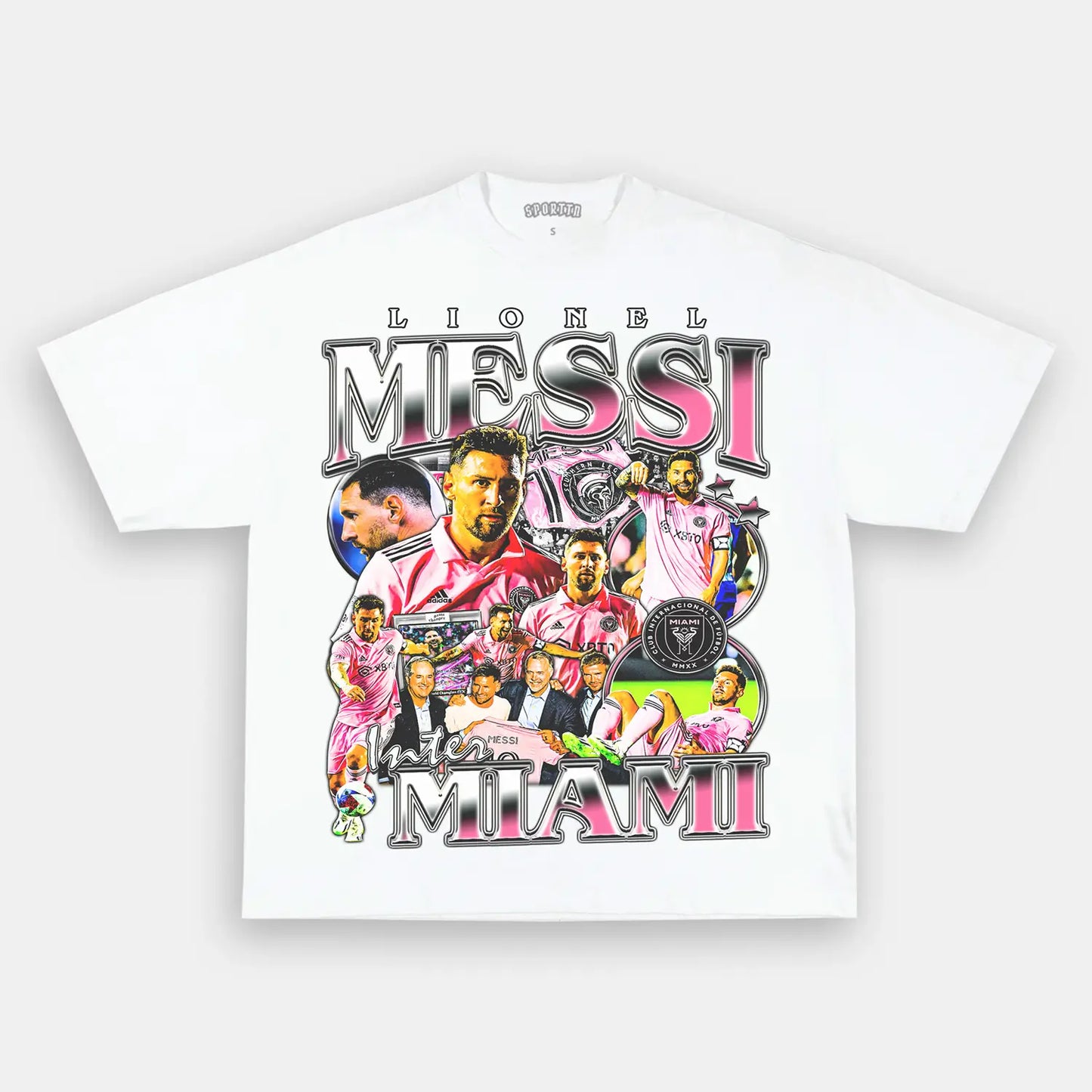 MESSI - INTER MIAMI TEE Style002 - clothing by TeeHivey.com (Image 3)