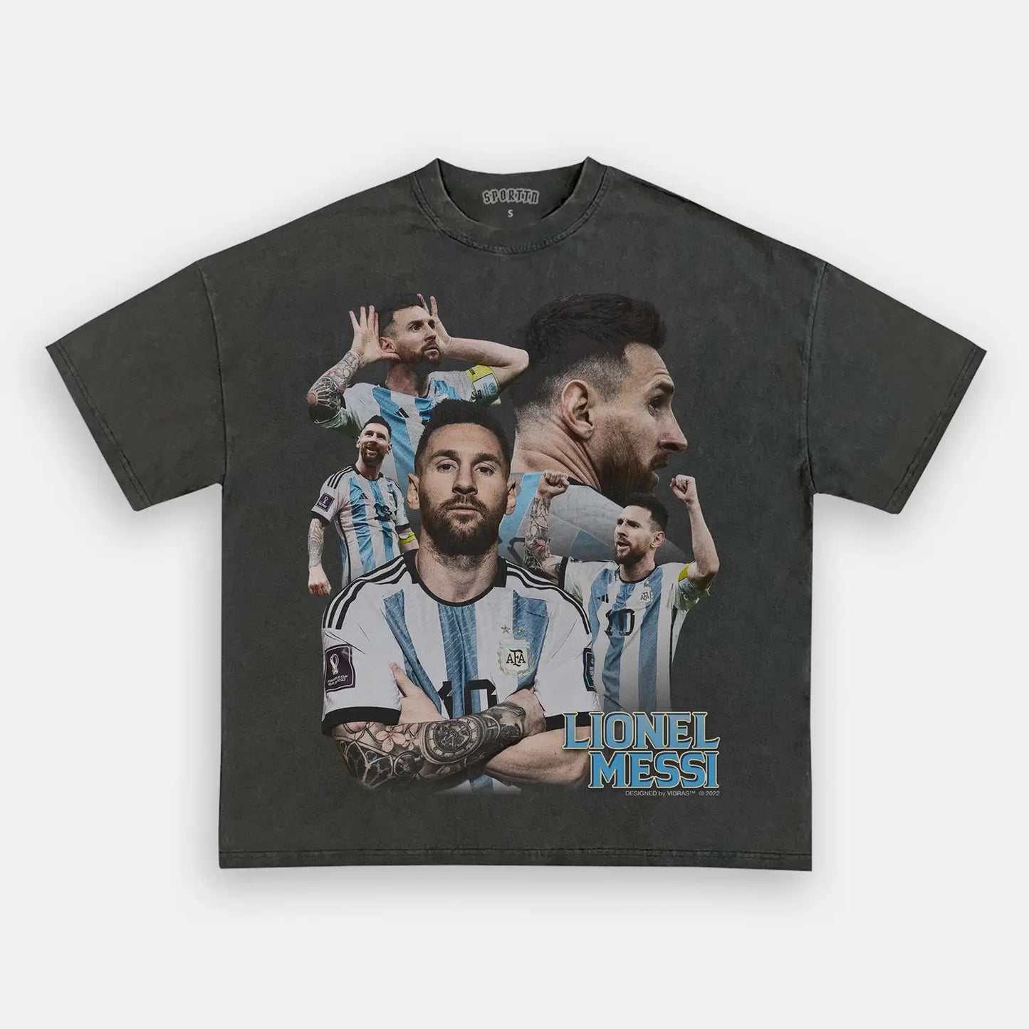 MESSI 2 TEE Style002 - clothing by TeeHivey.com (Image 1)