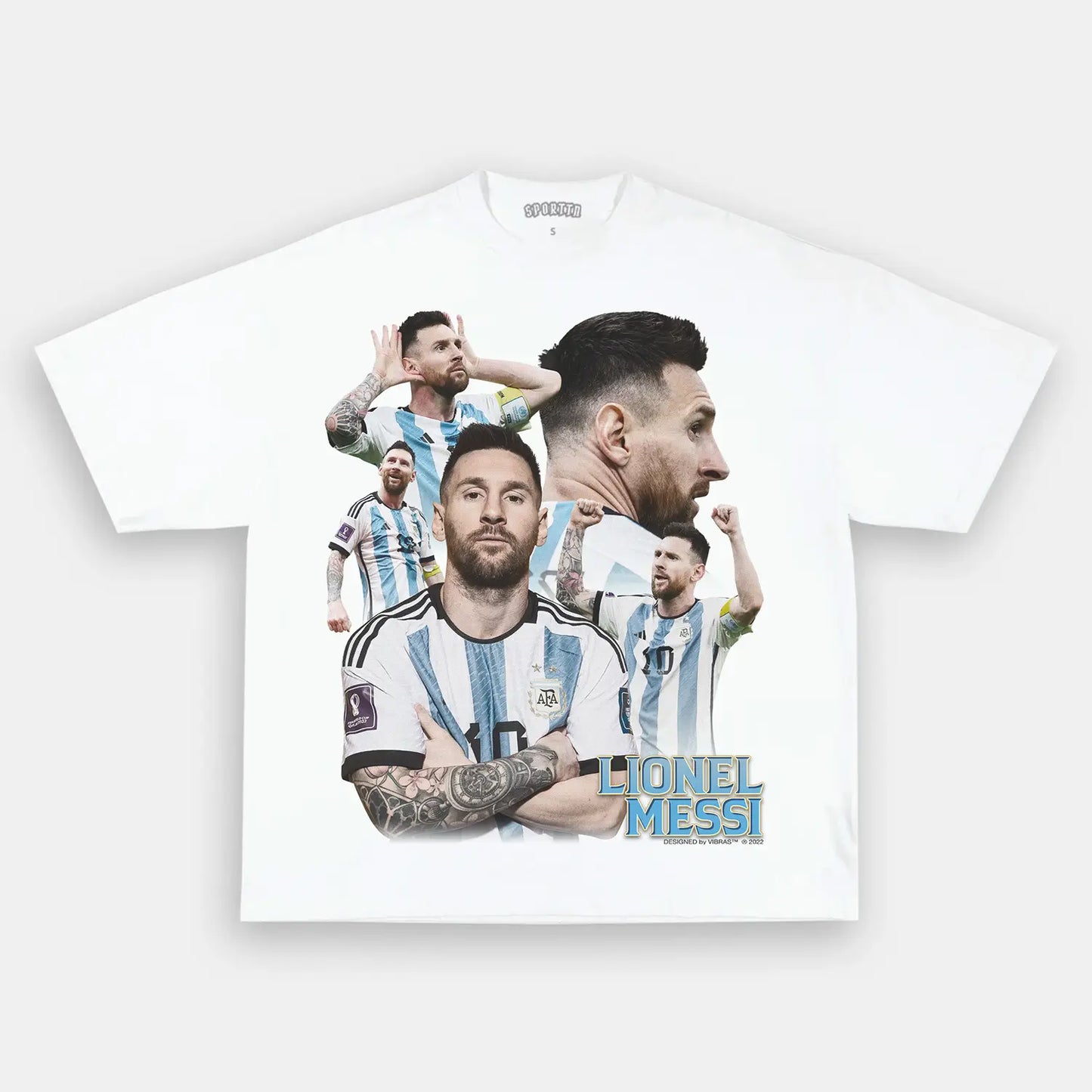 MESSI 2 TEE Style002 - clothing by TeeHivey.com (Image 2)