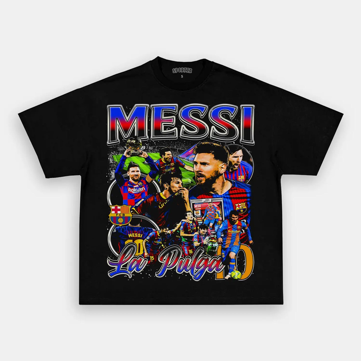 MESSI - BARCELONA TEE Style002 - clothing by TeeHivey.com (Image 5)