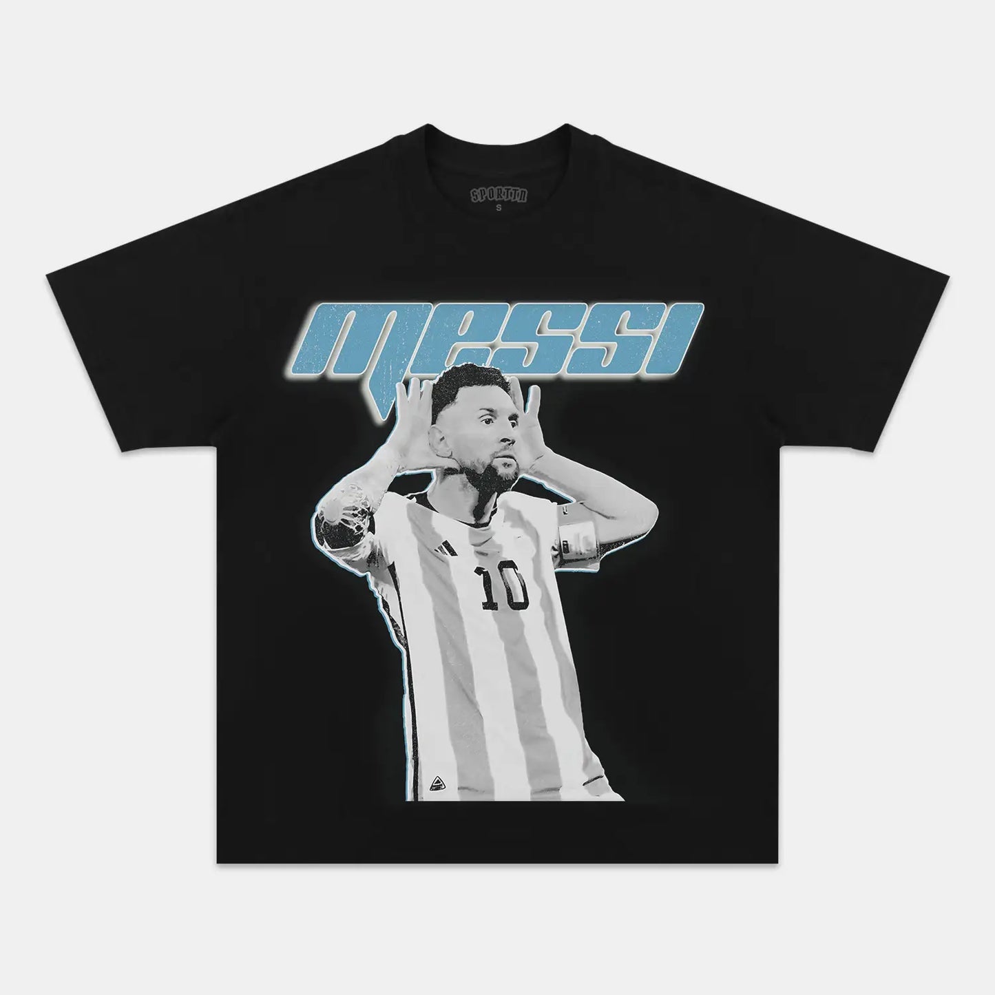 MESSI Y2K TEE Style002 - clothing by TeeHivey.com (Image 3)