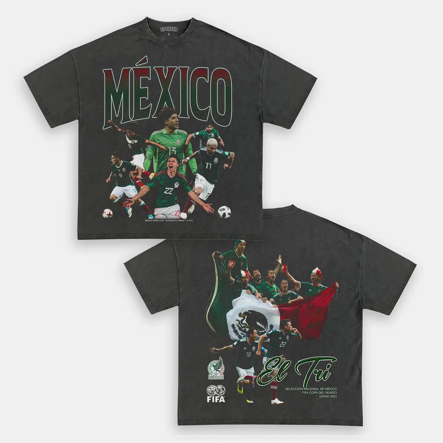 MEXICO WORLD CUP TEE - [DS] Style001 - clothing by TeeHivey.com (Image 2)