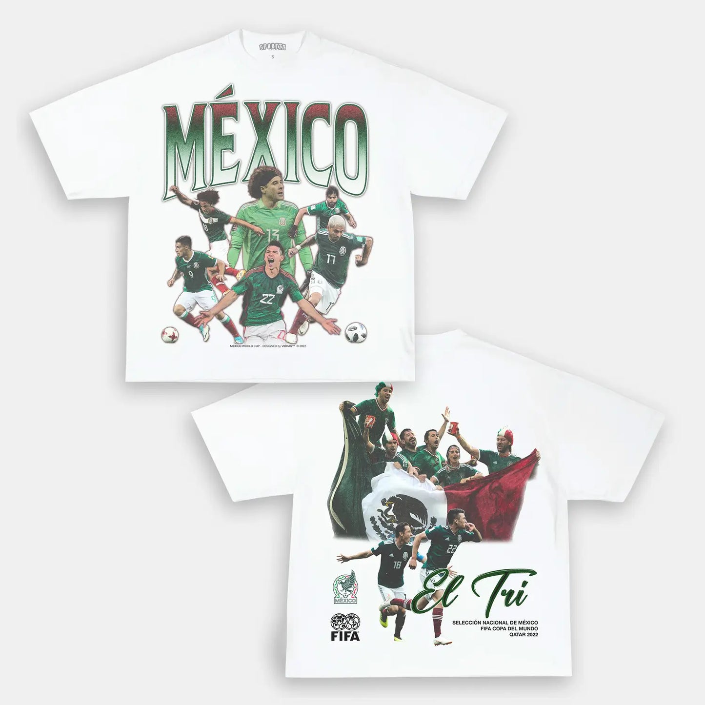 MEXICO WORLD CUP TEE - [DS] Style001 - clothing by TeeHivey.com (Image 3)
