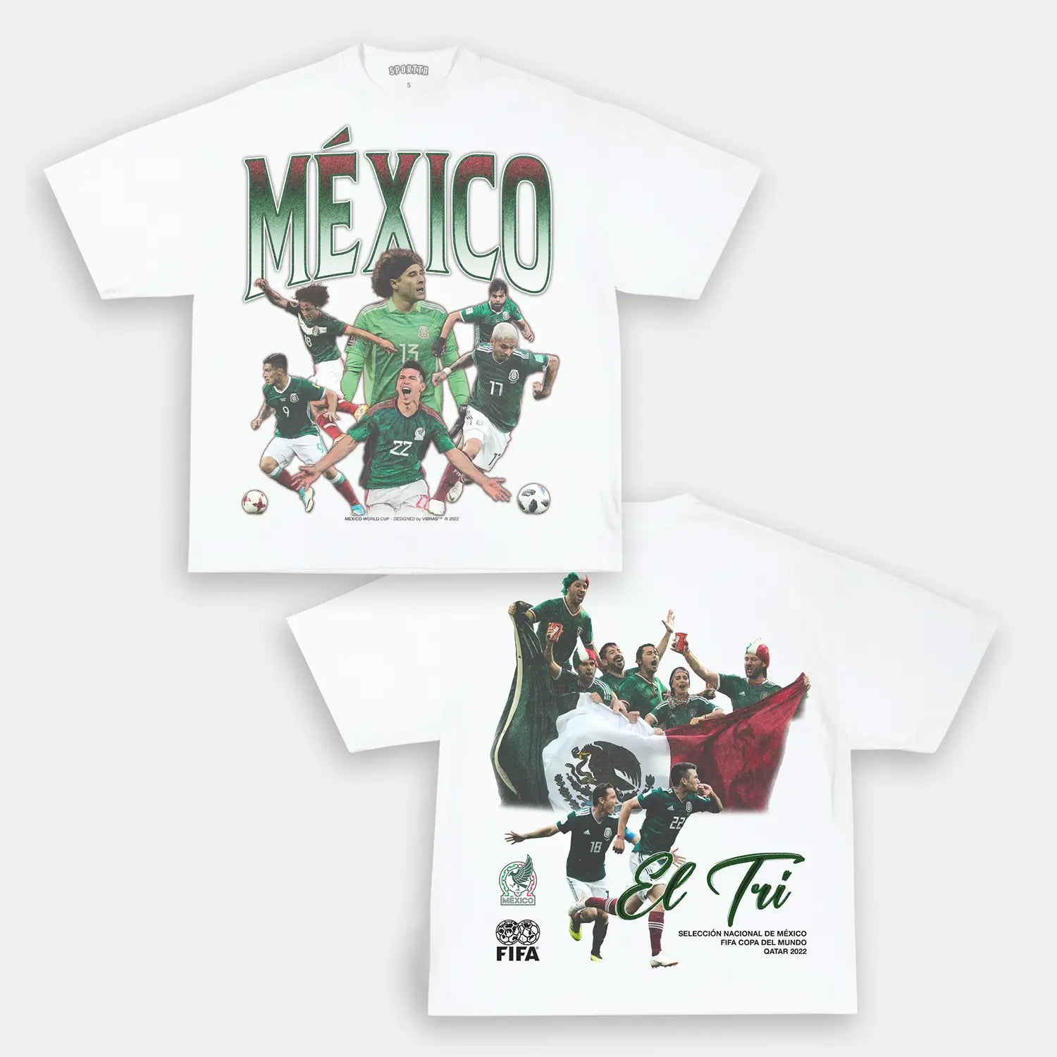 MEXICO WORLD CUP TEE - [DS] Style001 - clothing by TeeHivey.com (Image 3)
