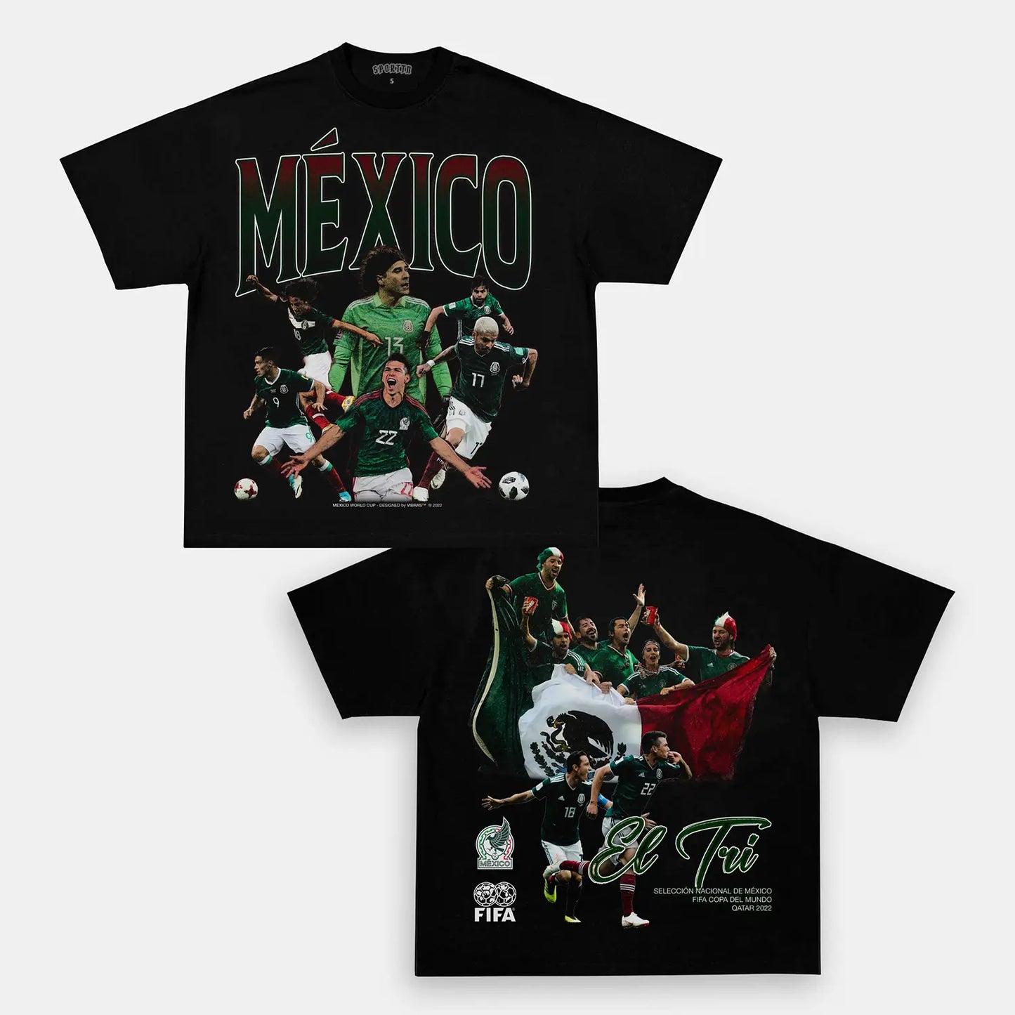 MEXICO WORLD CUP TEE - [DS] Style001 - clothing by TeeHivey.com (Image 4)