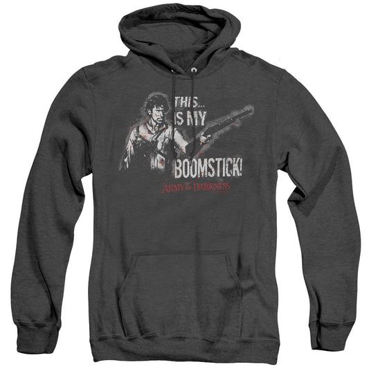 Army Of Darkness Boomstick Heather Mens Hoodie Black - clothing by TeeHivey.com