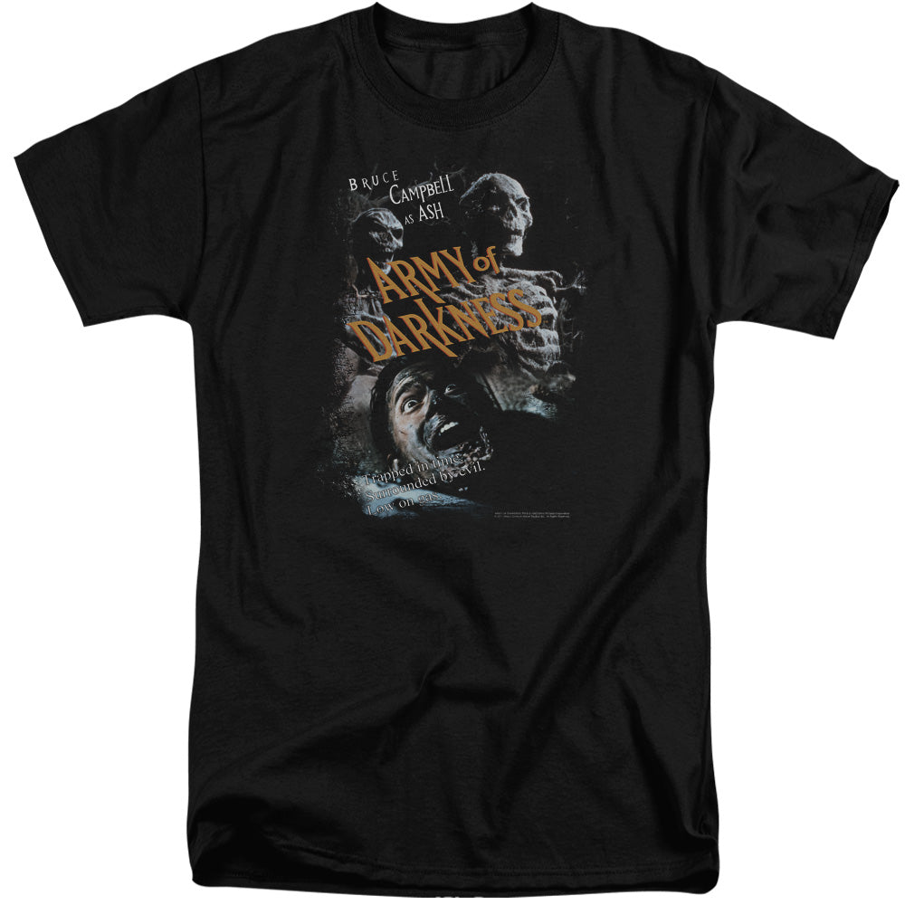 Army Of Darkness Covered Mens Tall T Shirt Black - clothing by TeeHivey.com (Image 2)