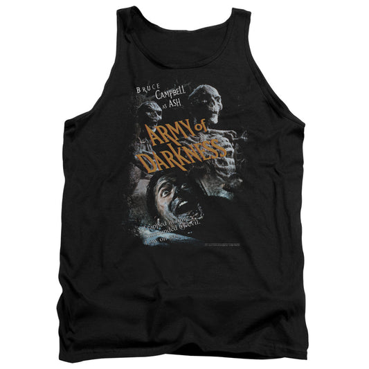 Army Of Darkness Covered Mens Tank Top Shirt Black - clothing by TeeHivey.com (Image 1)