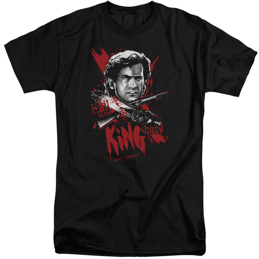 Army Of Darkness Hail To The King Mens Tall T Shirt Black - clothing by TeeHivey.com (Image 2)