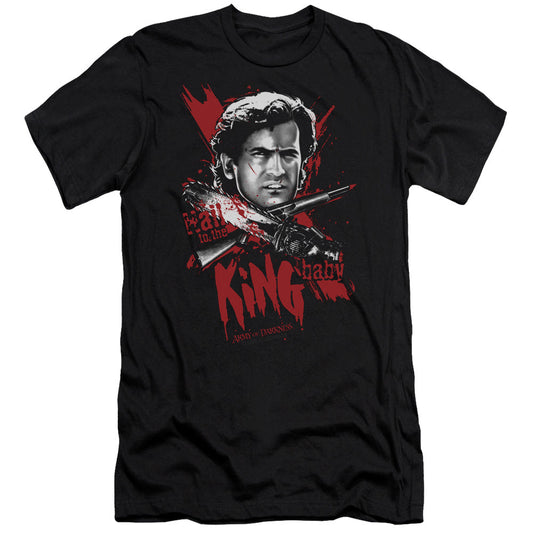 Army Of Darkness Hail To The King Slim Fit Mens T Shirt Black - clothing by TeeHivey.com