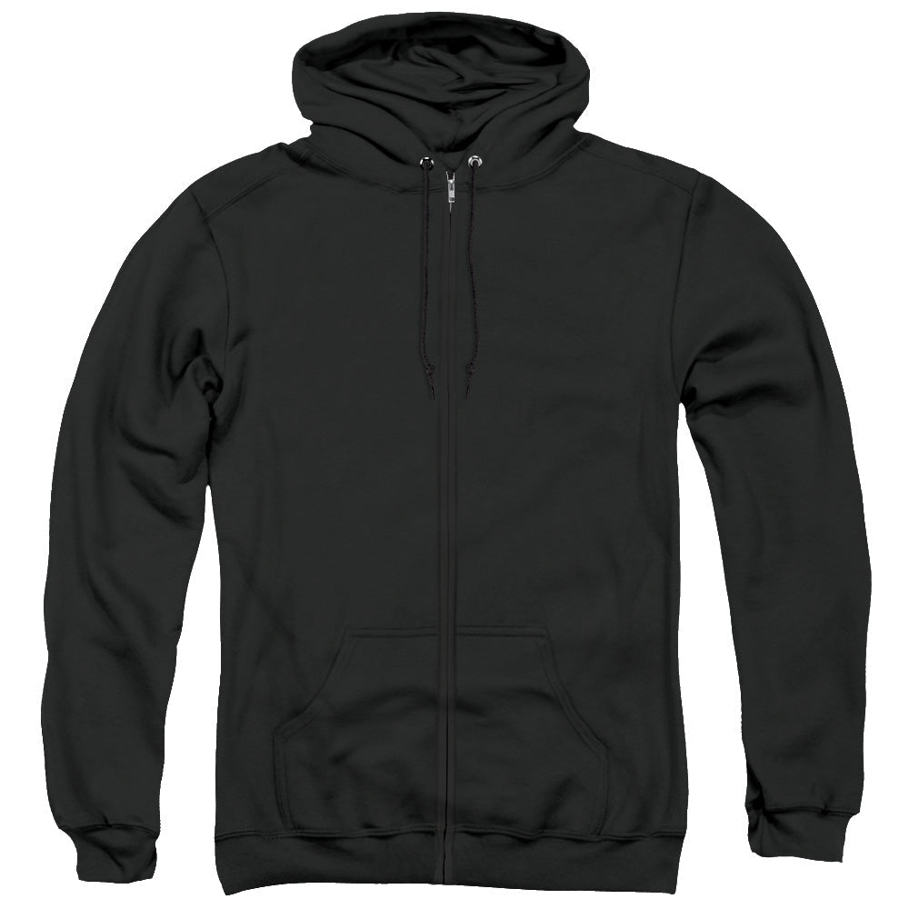 Army Of Darkness Evil Ash Back Print Zipper Mens Hoodie Black - clothing by TeeHivey.com (Image 2)