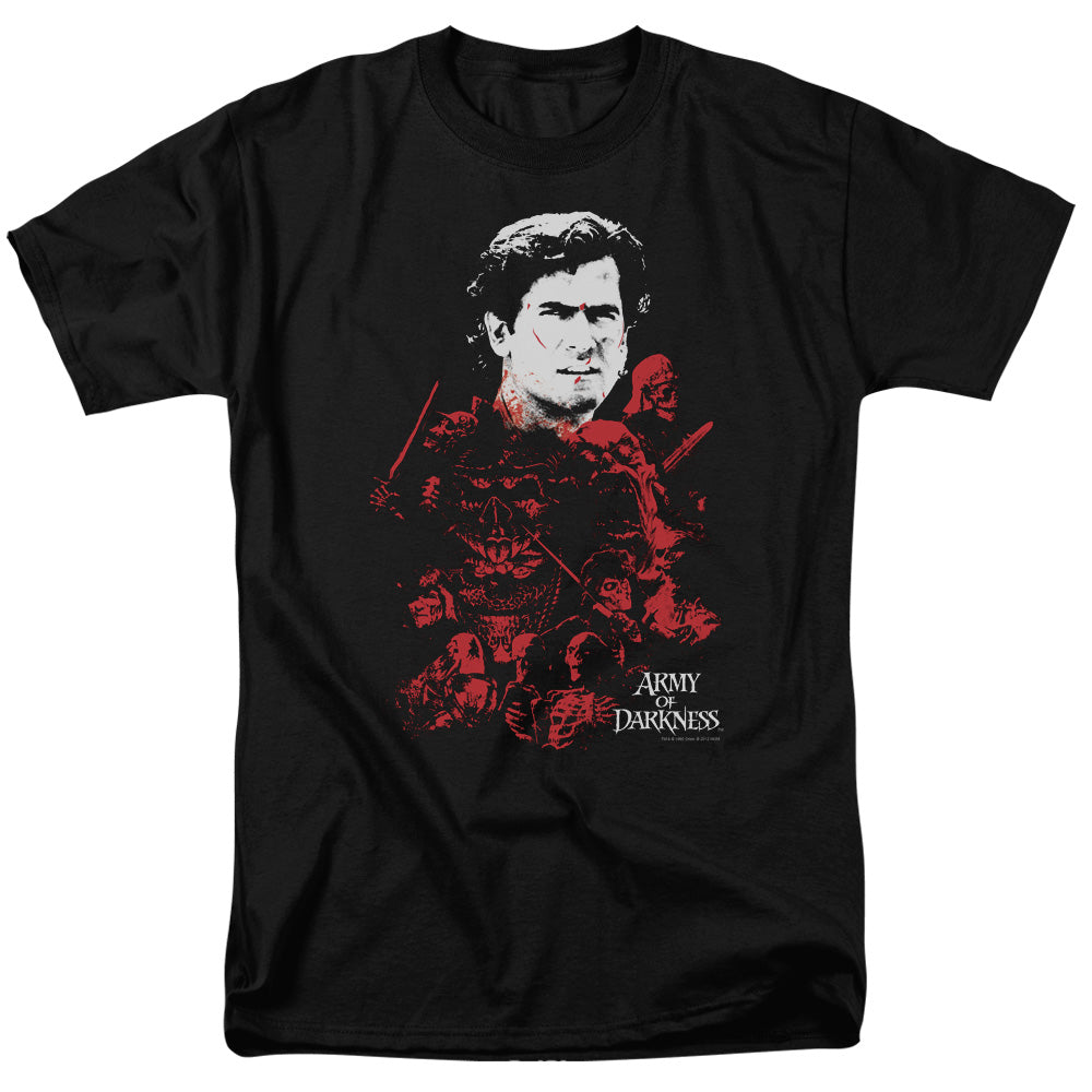 Army Of Darkness Pile Of Baddies Mens T Shirt Black - clothing by TeeHivey.com