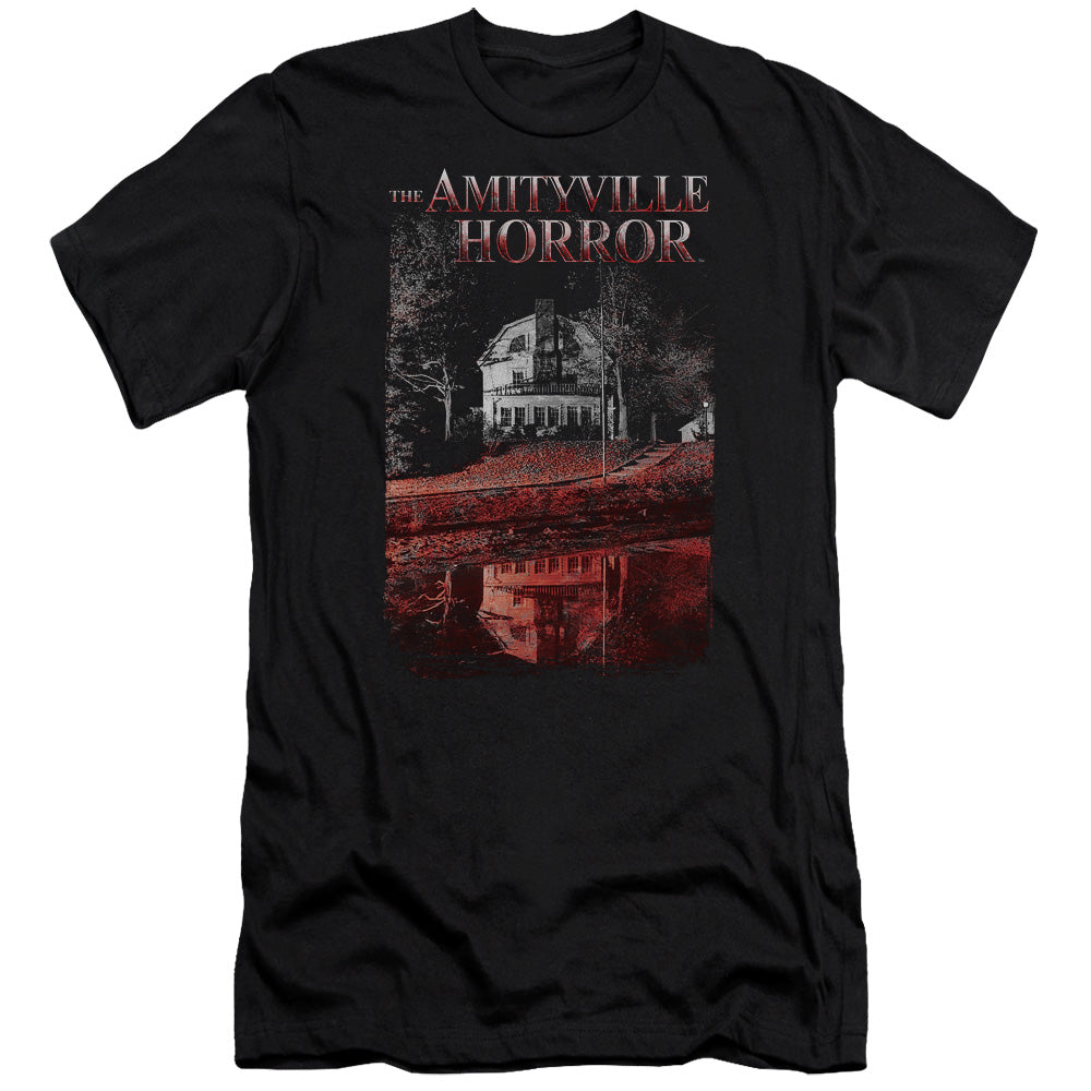 Amityville Horror Cold Blood Premium Bella Canvas Slim Fit Mens T Shirt Black