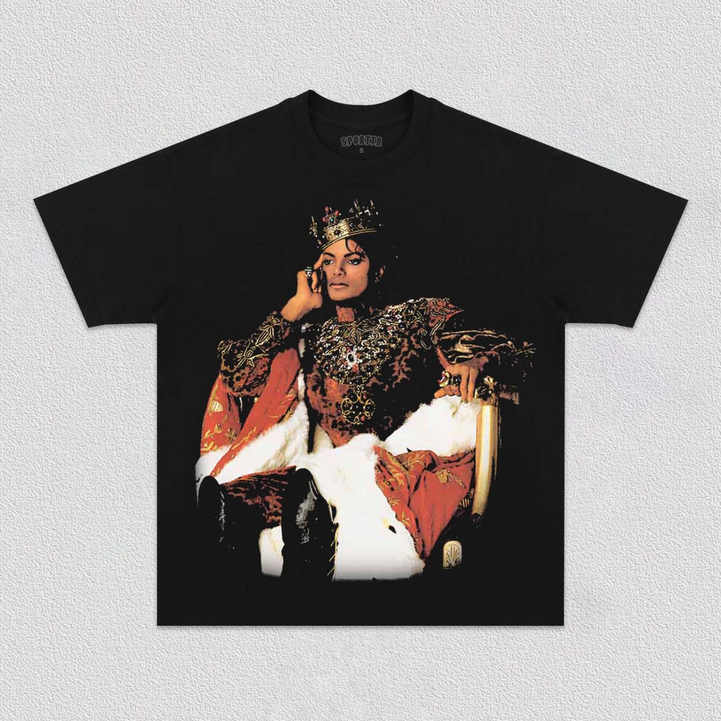 MICHAEL JACKSON 2 TEE Style001 - clothing by TeeHivey.com (Image 1)