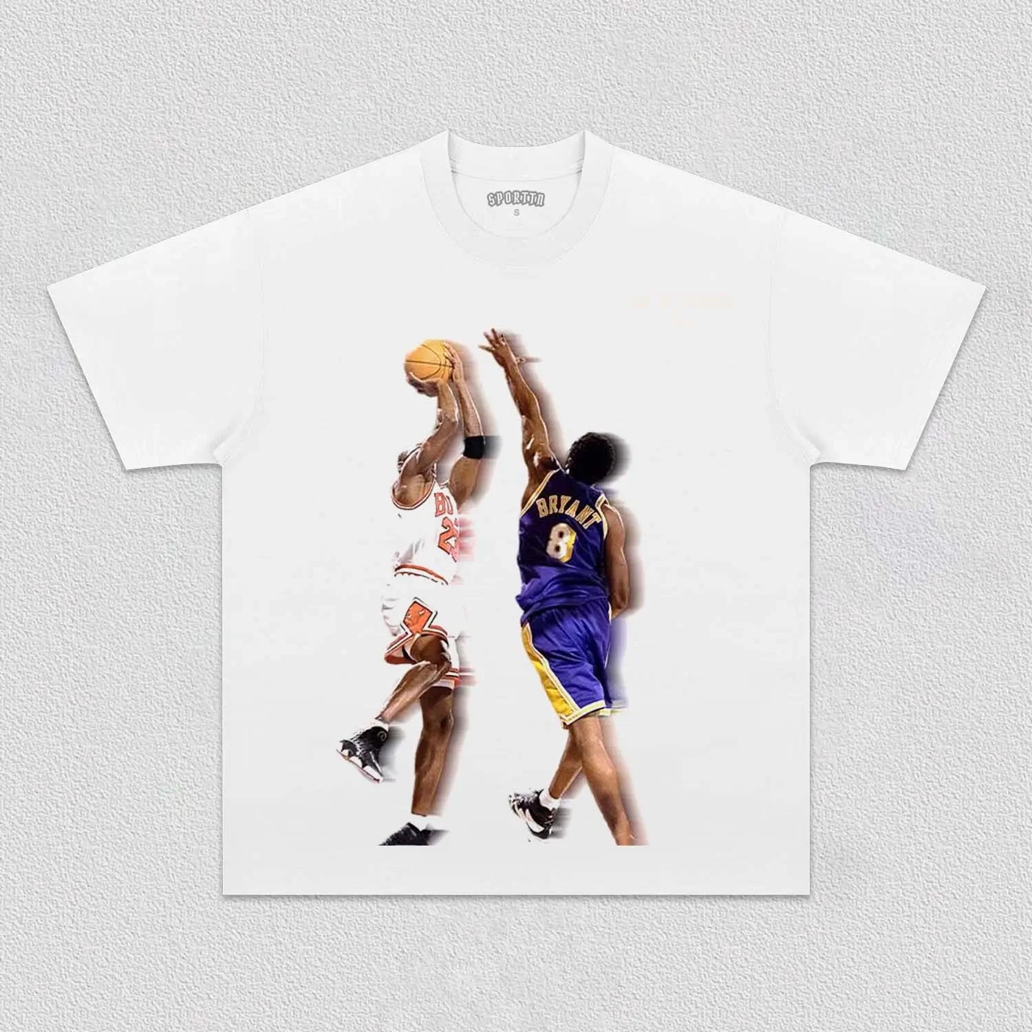 MICHAEL VS KOBE 1.0 TEE - clothing by TeeHivey.com (Image 2)