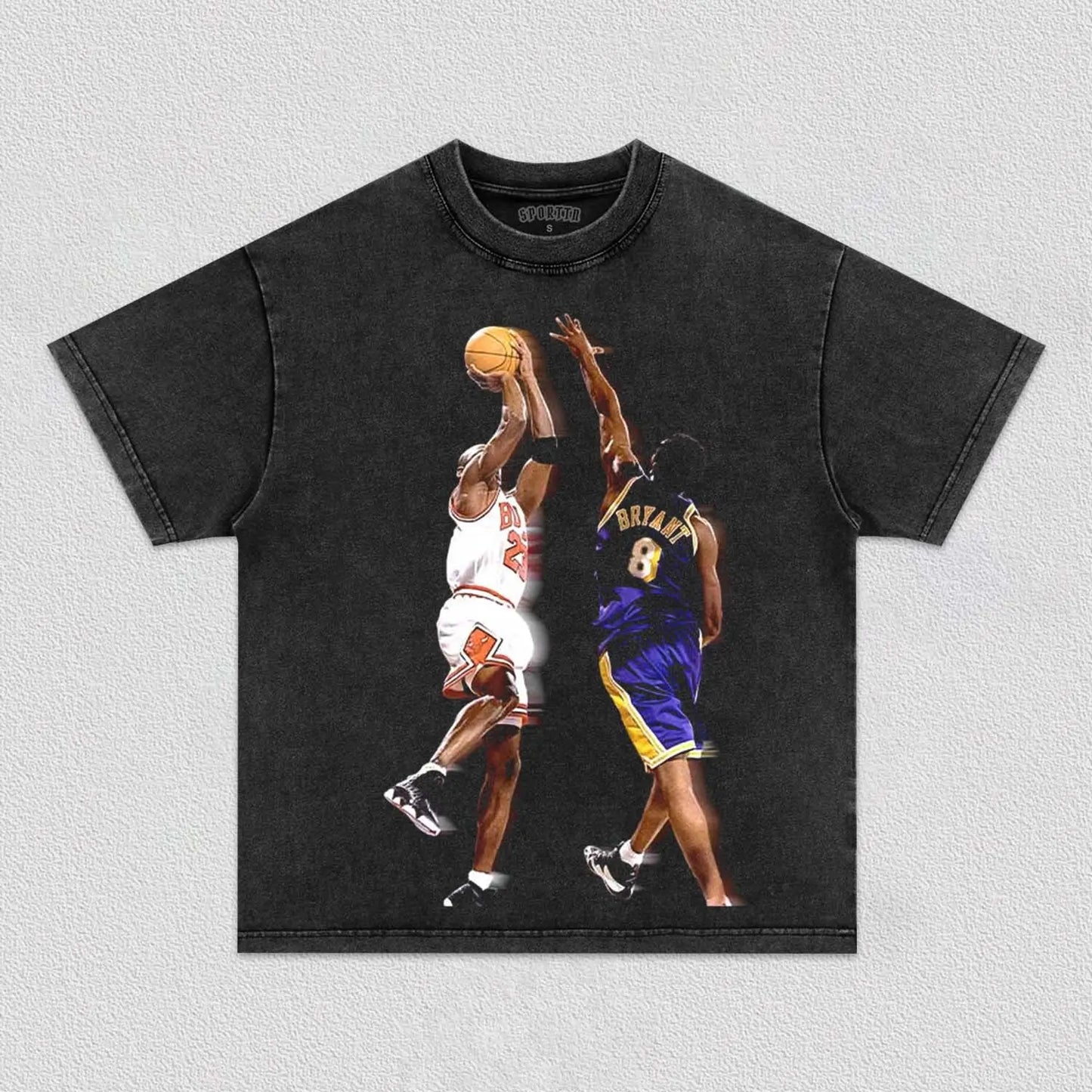 MICHAEL VS KOBE 1.0 TEE - clothing by TeeHivey.com (Image 3)