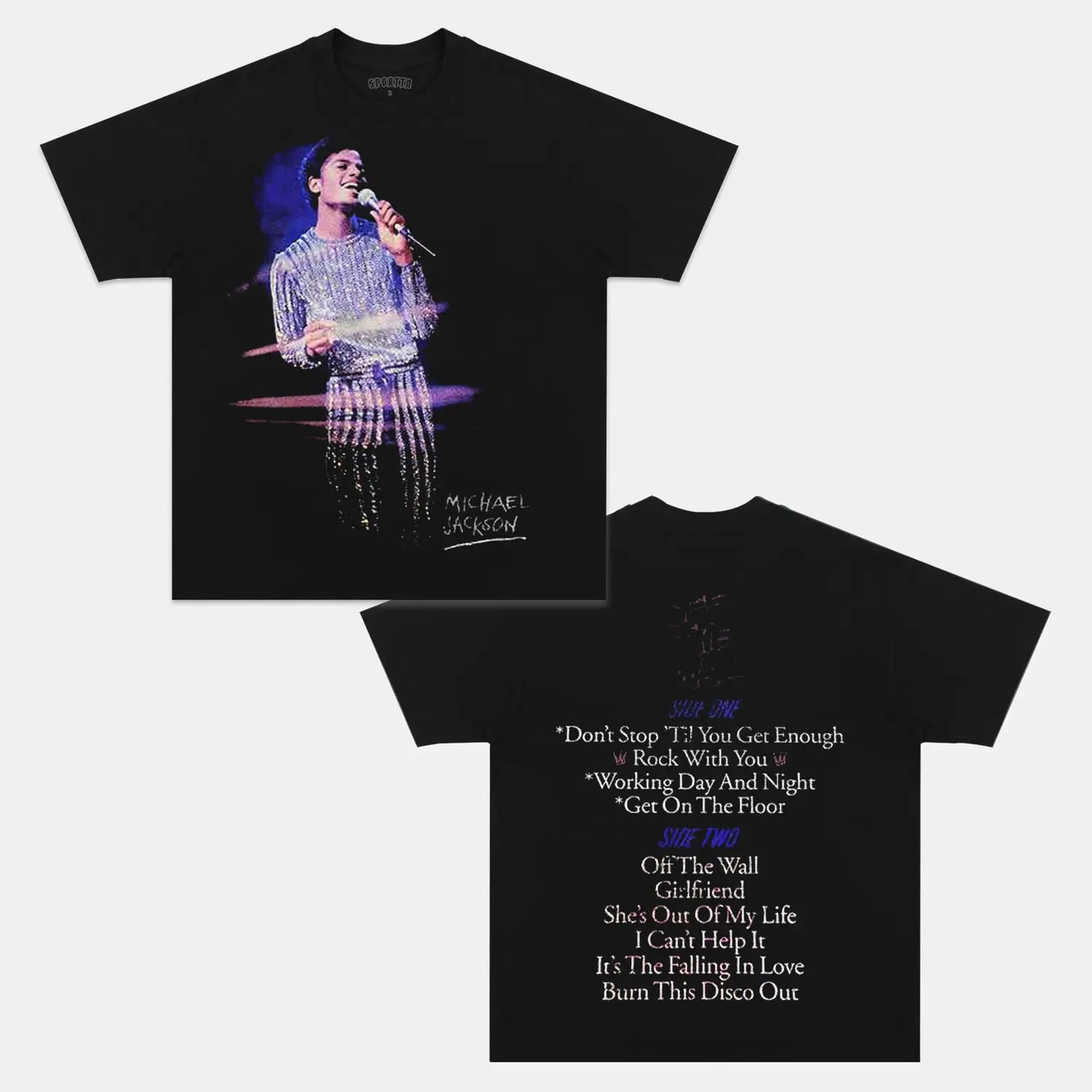 MICHAEL JACKSON TEE Style012 - clothing by TeeHivey.com (Image 3)