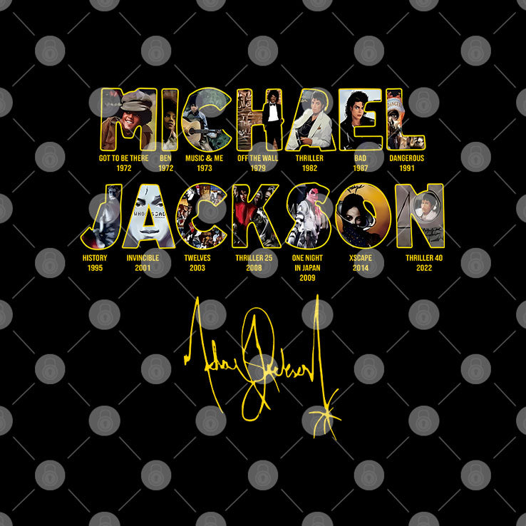 Michael Jackson 90s Retro Graphic T Shirt