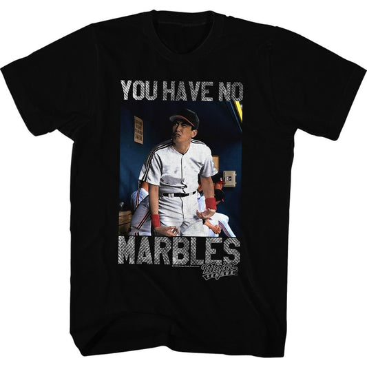 Major League - No Marbles - Short Sleeve - Adult - T-Shirt - clothing by TeeHivey.com
