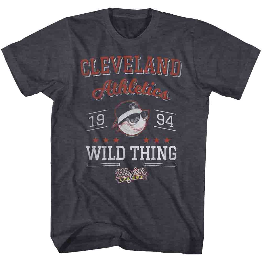 Major League - Cleveland 94 - Short Sleeve - Heather - Adult - T-Shirt - clothing by TeeHivey.com