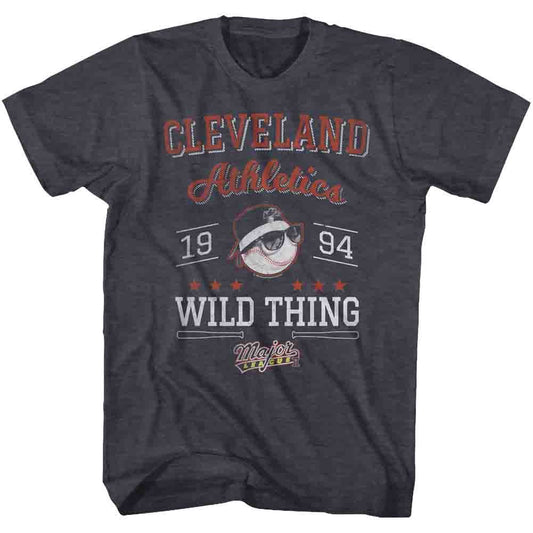 Major League - Cleveland 94 - Short Sleeve - Heather - Adult - T-Shirt - clothing by TeeHivey.com