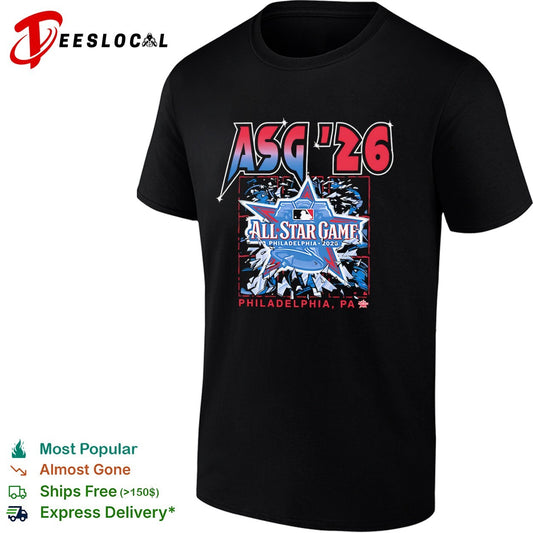 MLB All Star Game 2026 Philadelphia ASG 26 Philadelphia PA baseball event shirt