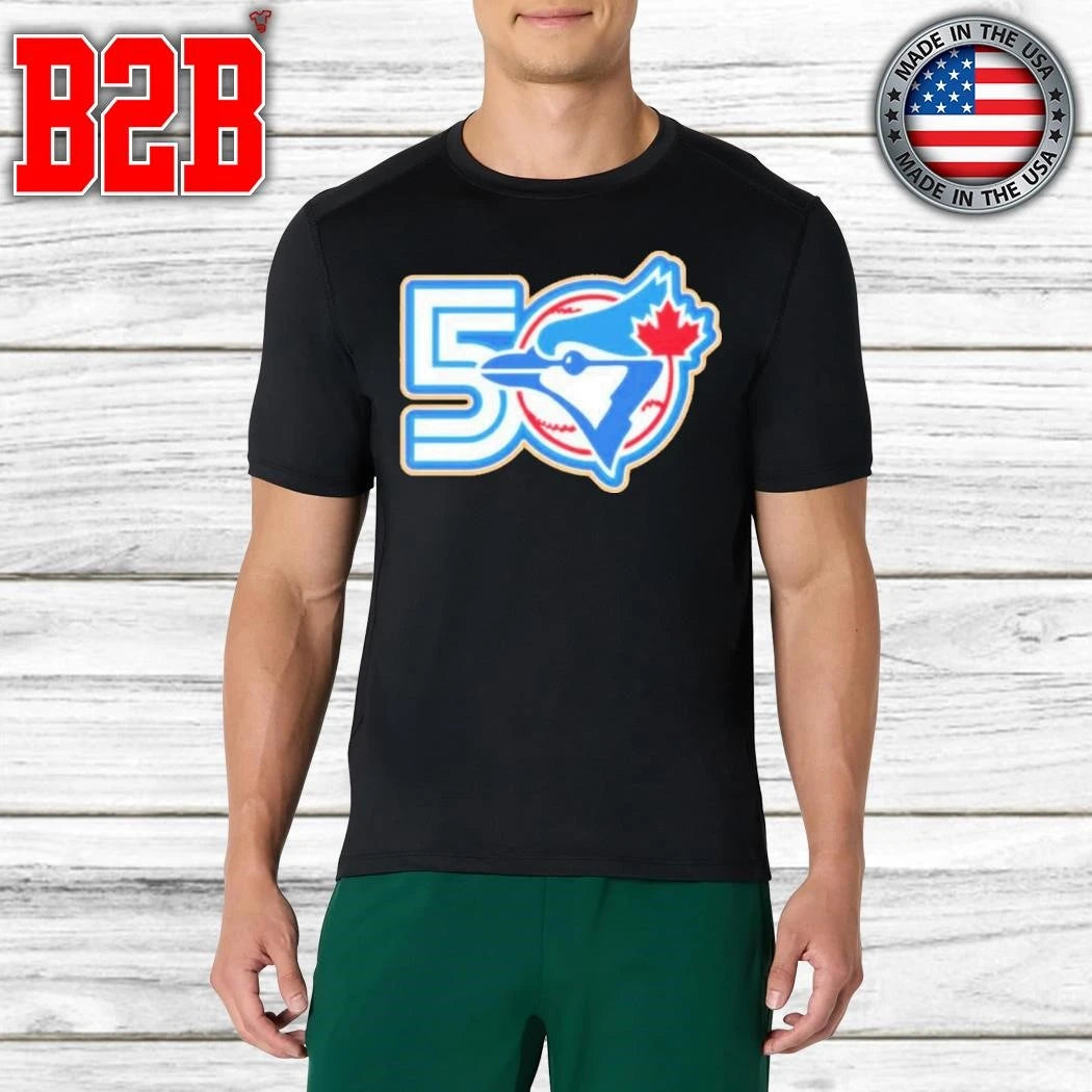 MLB Toronto Blue Jays New Logo For 2026 To Celebrate Their 50th Season Shirt