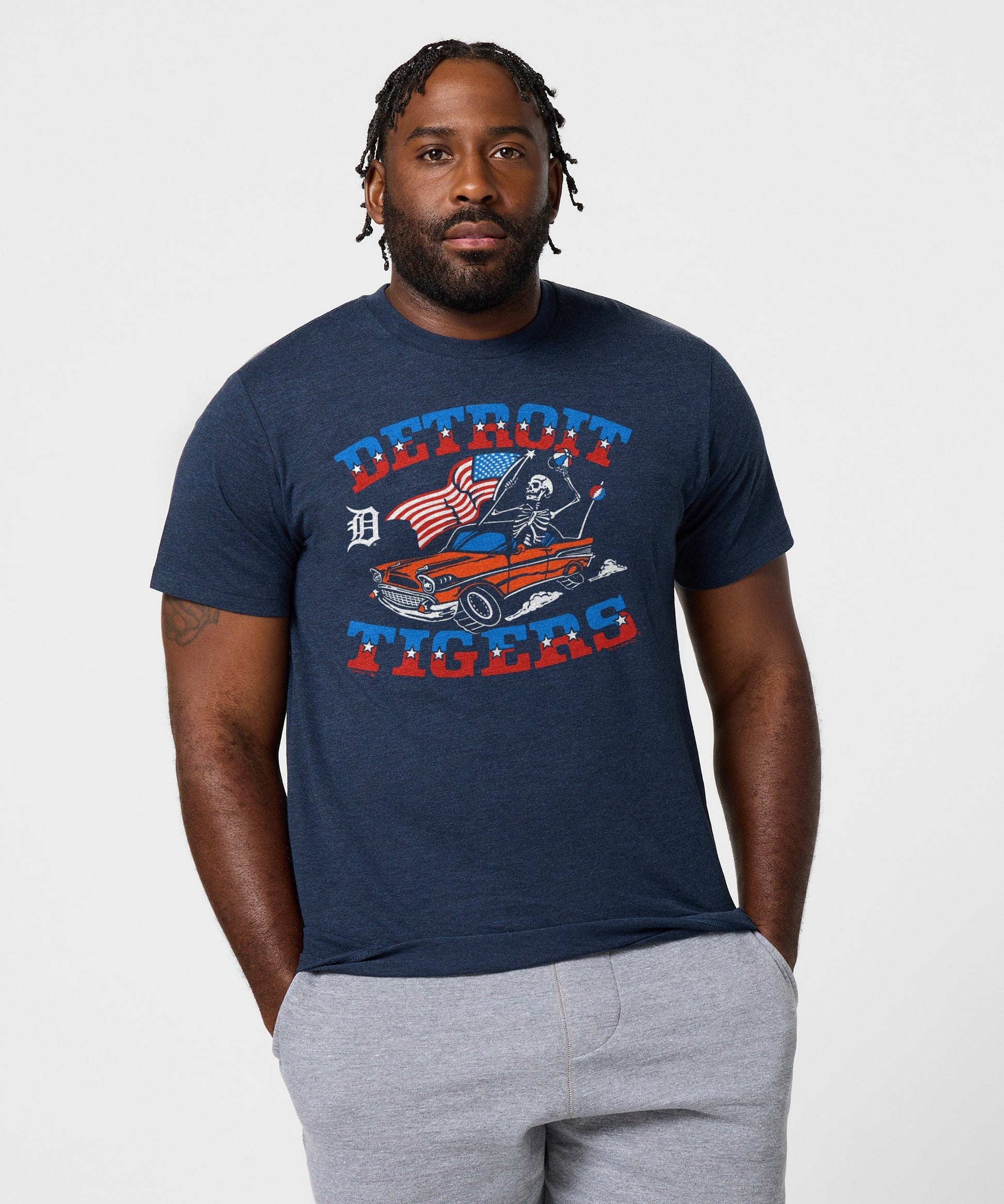 MLB x Grateful Dead x Tigers Americana
