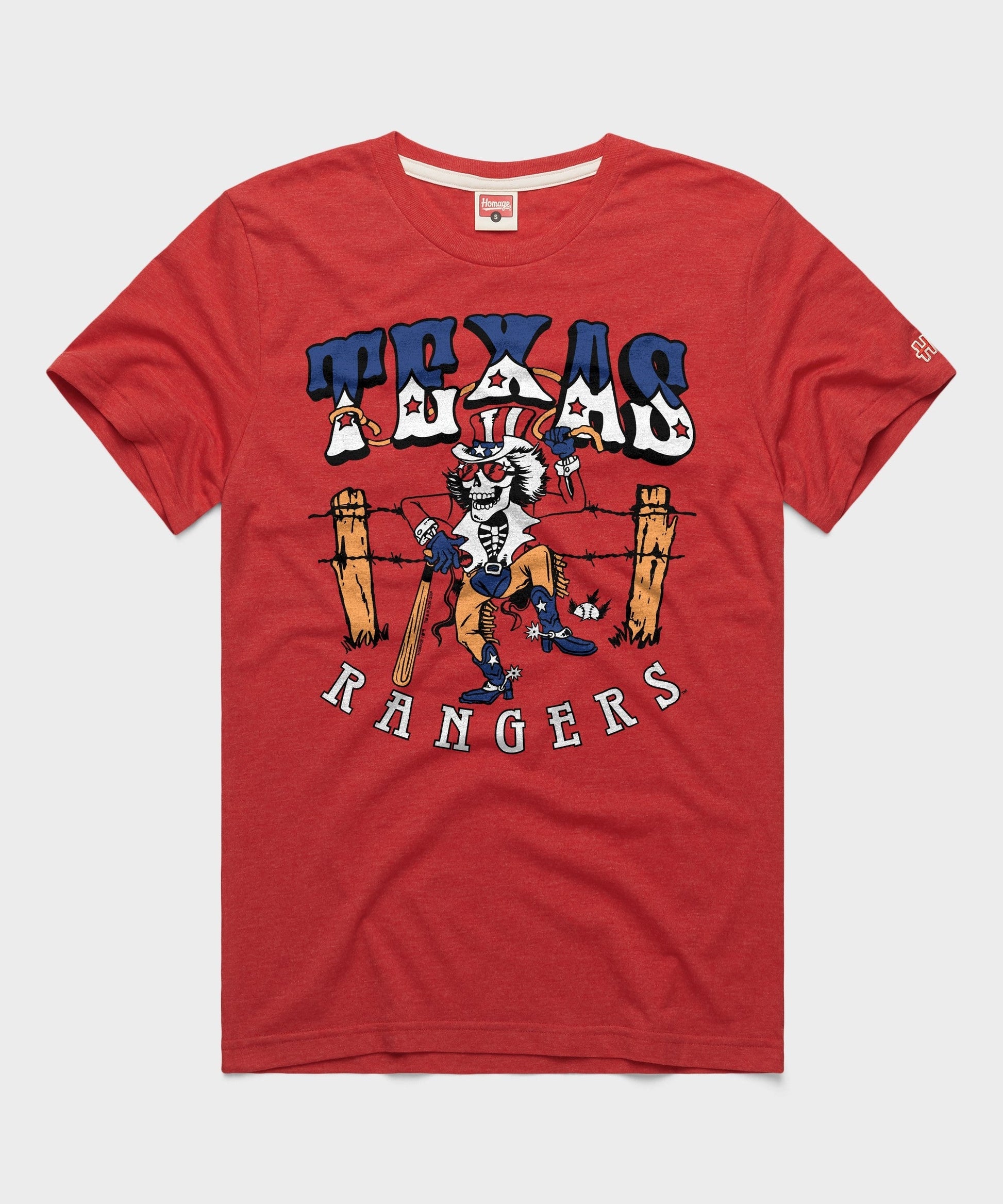 MLB x Grateful Dead x Rangers Americana
