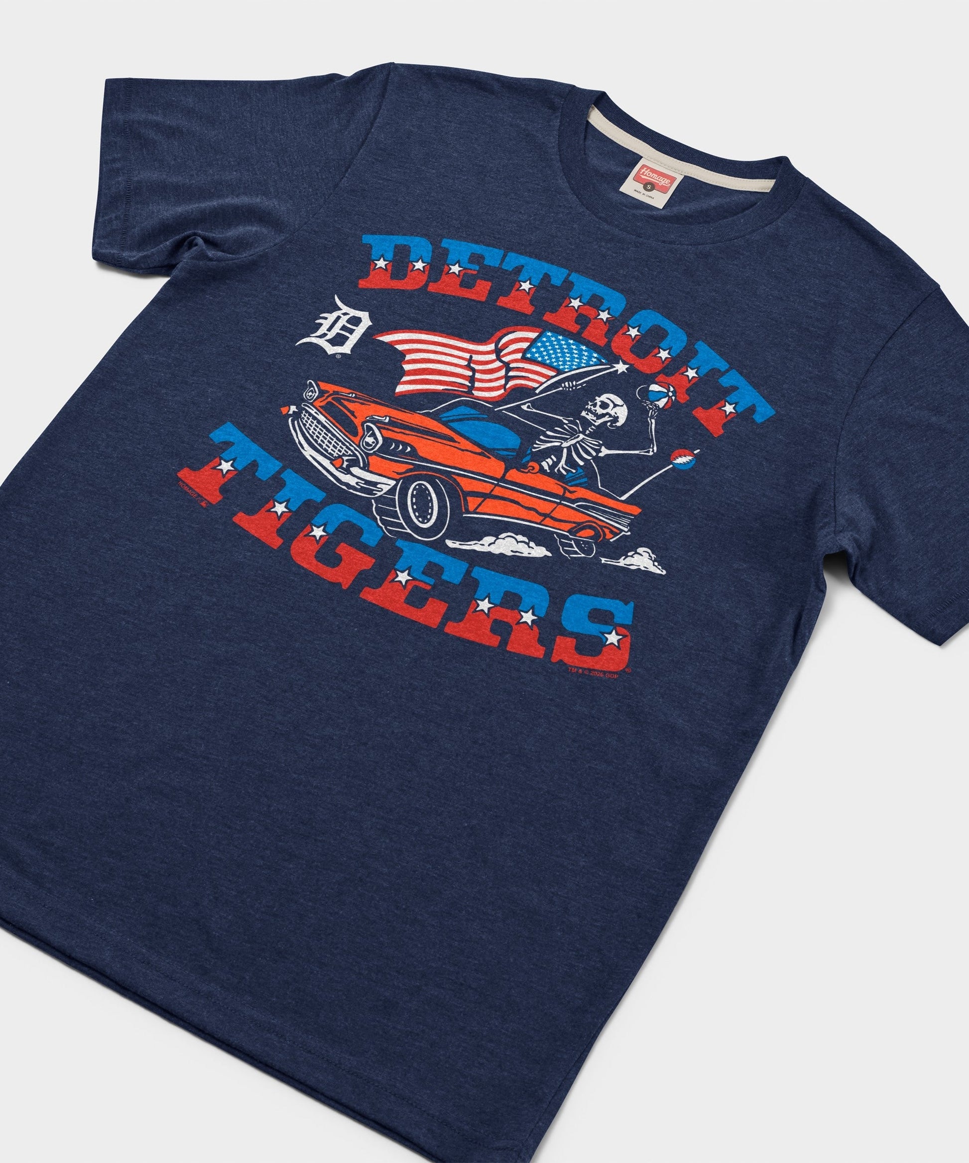 MLB x Grateful Dead x Tigers Americana