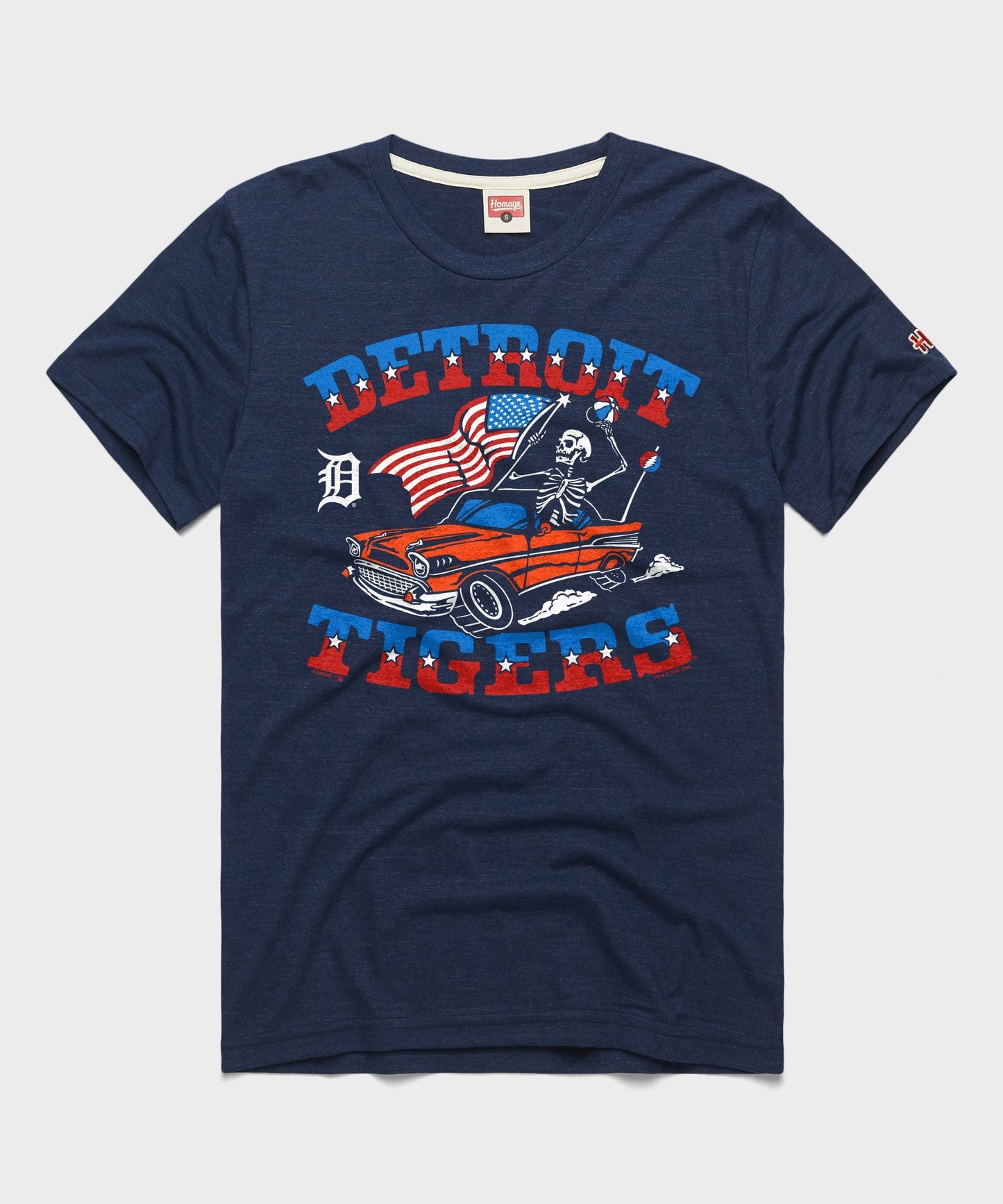 MLB x Grateful Dead x Tigers Americana