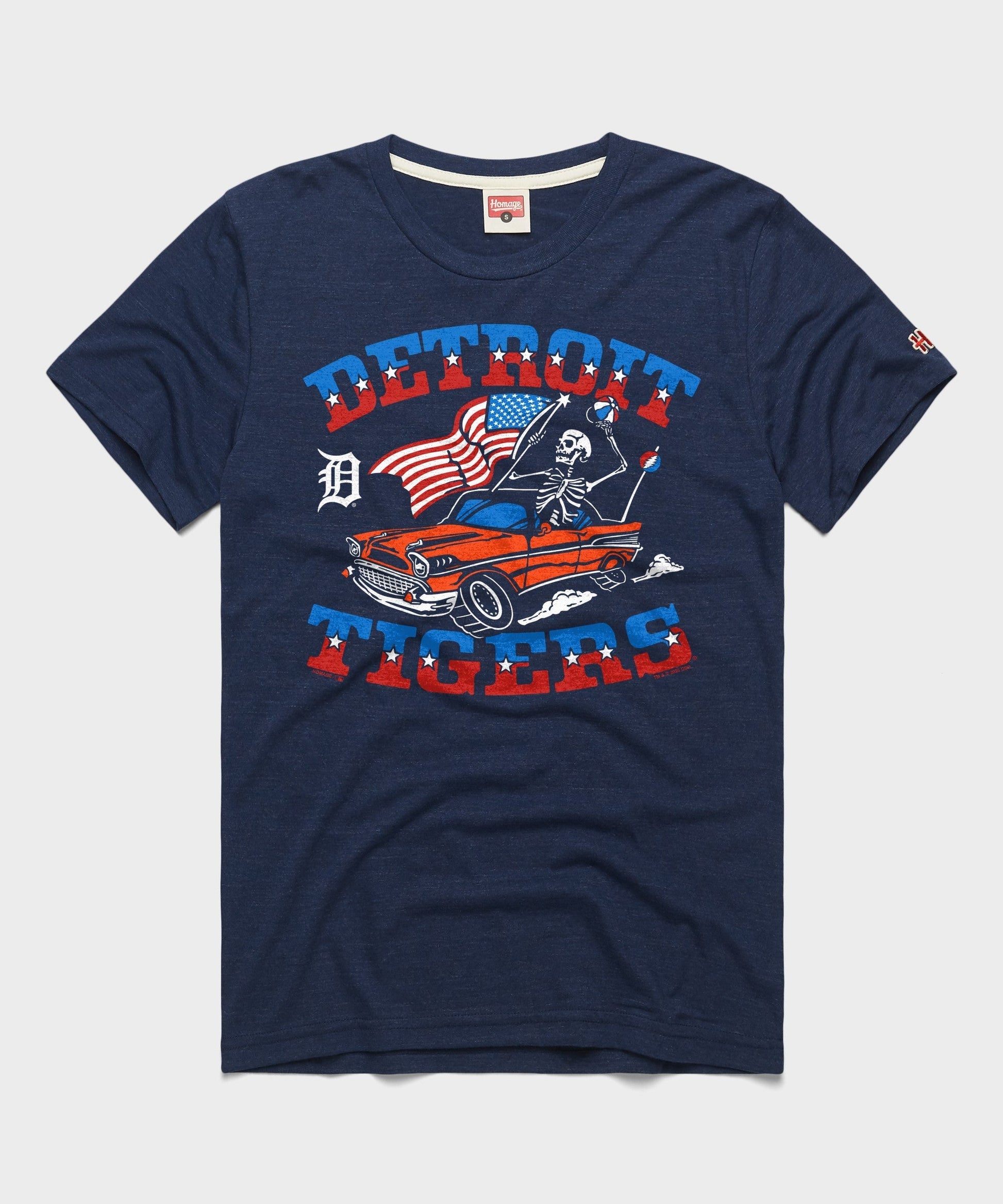 MLB x Grateful Dead x Tigers Americana