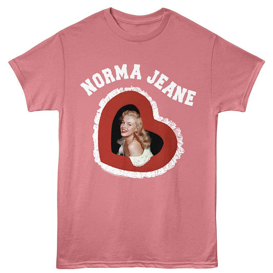 Marilyn Monroe - Norma Heart - American Classics - Mauvelous Adult Short Sleeve T-Shirt - clothing by TeeHivey.com (Image 1)