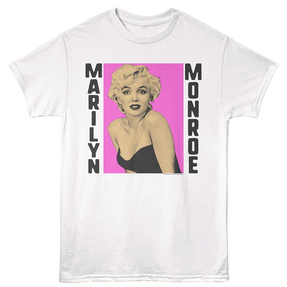 Marilyn Monroe - Marilyn Monroe - American Classics - White Adult Short Sleeve T-Shirt - clothing by TeeHivey.com (Image 1)