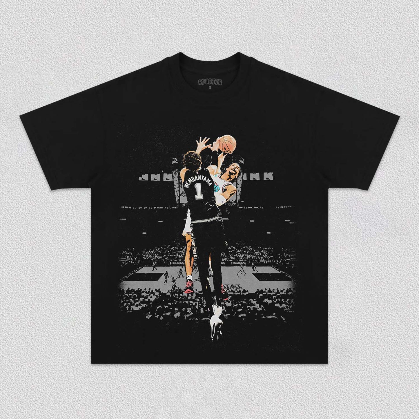 MORANT ON WEMBY TEE - clothing by TeeHivey.com (Image 3)
