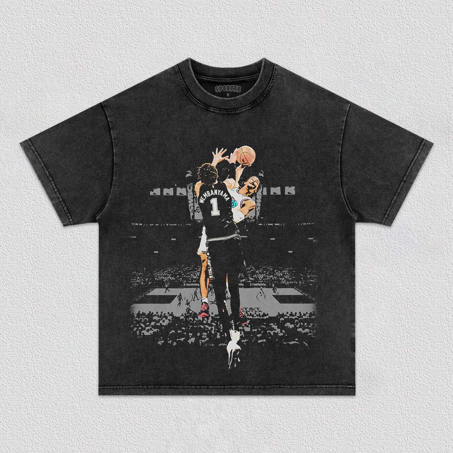 MORANT ON WEMBY TEE - clothing by TeeHivey.com (Image 4)