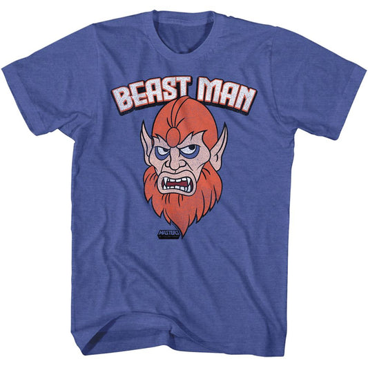 Masters Of The Universe - Beast Man - Short Sleeve - Heather - Adult - T-Shirt - clothing by TeeHivey.com