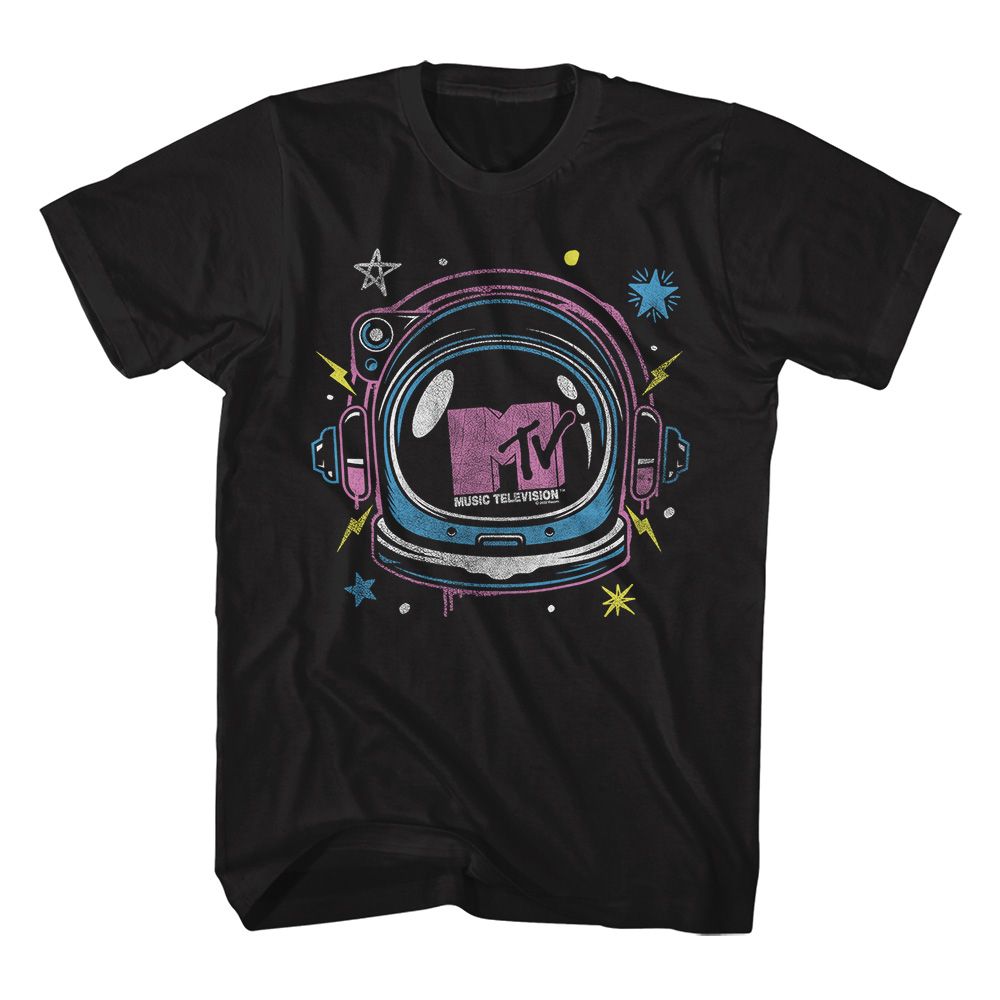 MTV - Space Helmet - Short Sleeve - Adult - T-Shirt