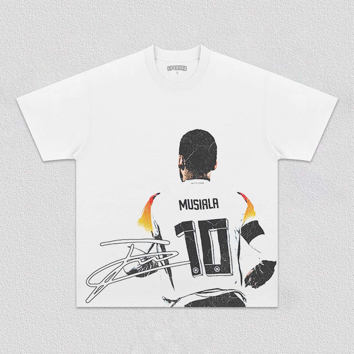 MUSIALA GERMANY TEE Style001 - clothing by TeeHivey.com (Image 2)
