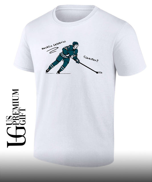 Macklin Celebrini San Jose Sharks Chester NHL shirt