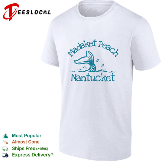 Madaket Beach Nantucket mermaid shirt