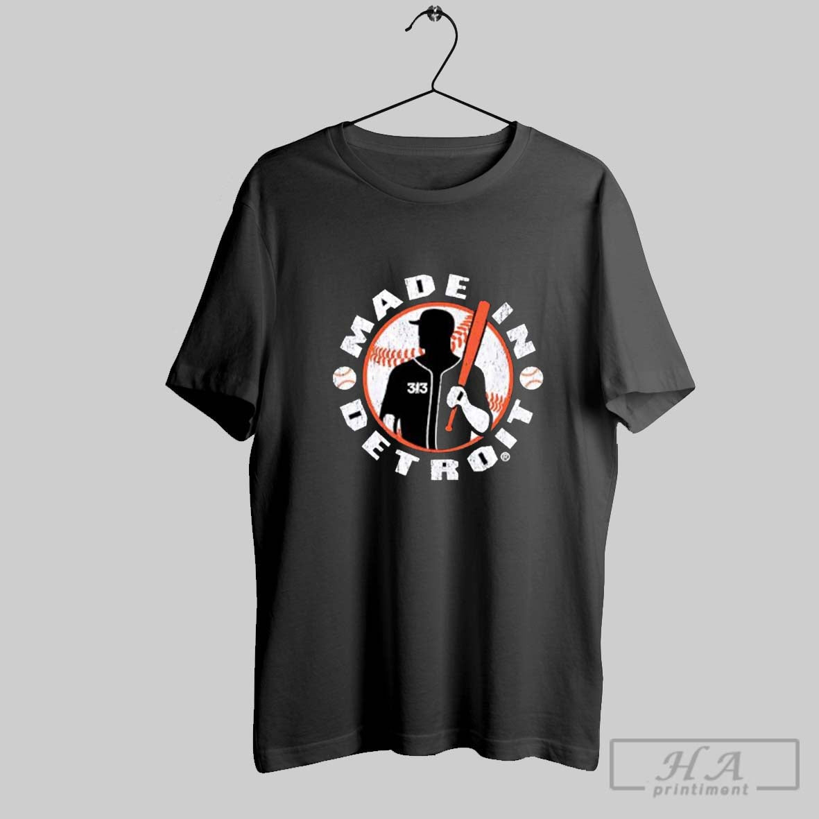 Made In Detroit Lions 313 Baseball - clothing by TeeHivey.com