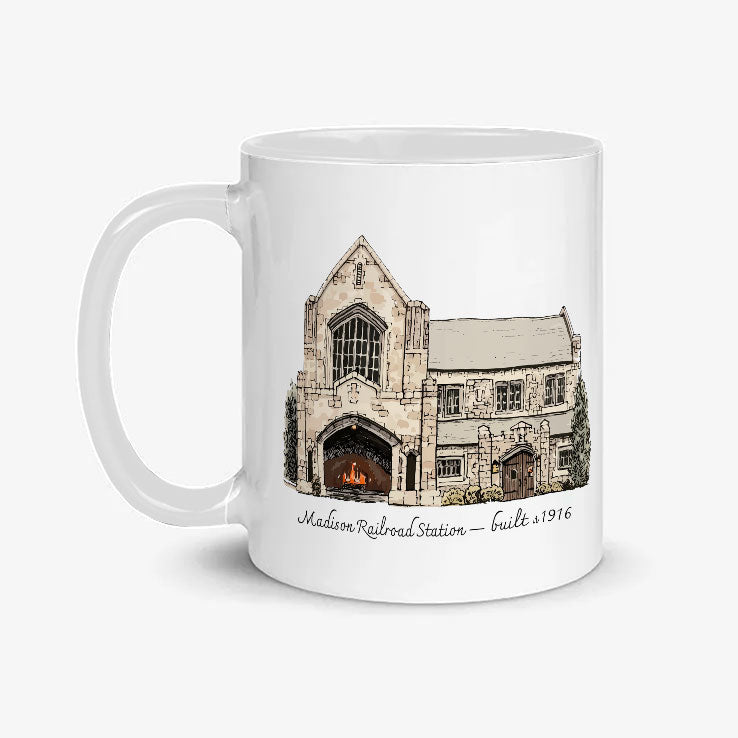 Madison Railroad Station Mug
