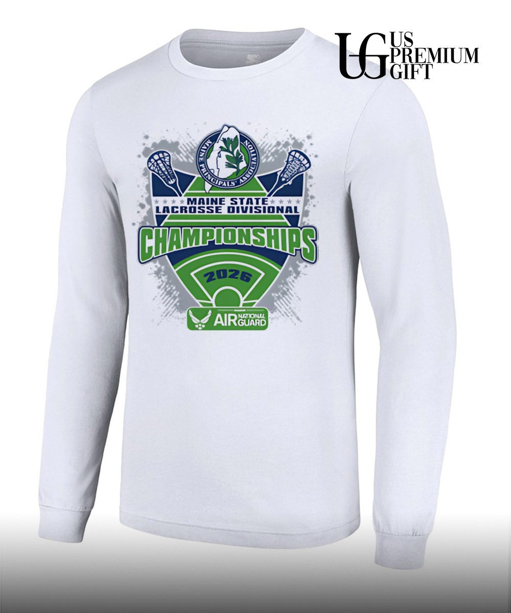 Maine State Lacrosse Divisional Championships MPA 2026 shirt